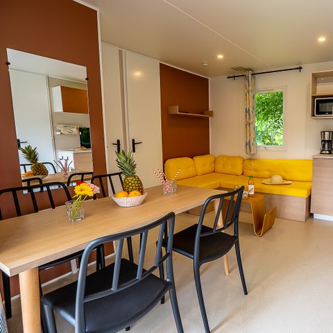 MOBILHOME 6 personnes - Confort 3 Chambres au Bord de l'Eau