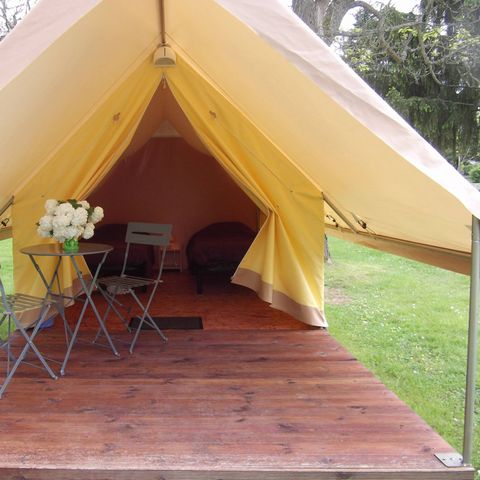 TENDA IN TELA E LEGNO 2 persone - Tenda Canada Treck 2 pers