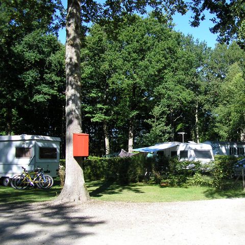 STAANPLAATS - Duopakket: 1 auto + tent, caravan of camper