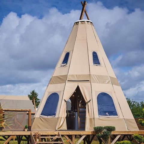 ZELT 4 Personen - TIPI home 2 Schlafzimmer 4 Personen