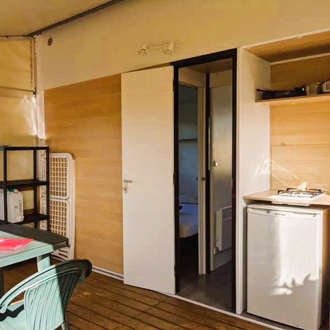 BUNGALOWZELT 5 Personen - Bungalow mit halbem Dach