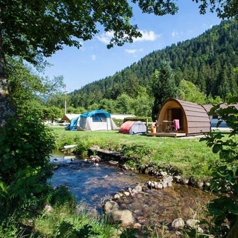 UNUSUAL ACCOMMODATION 2 people - ECO-POD hut 6m² + terrace - without sanitary facilities - 2015