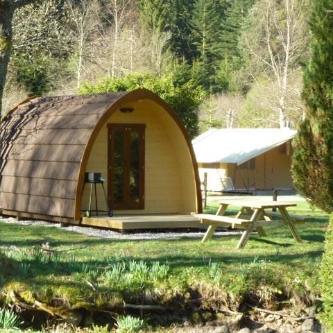 UNUSUAL ACCOMMODATION 5 people - Eco-Pod Family without sanitary facilities