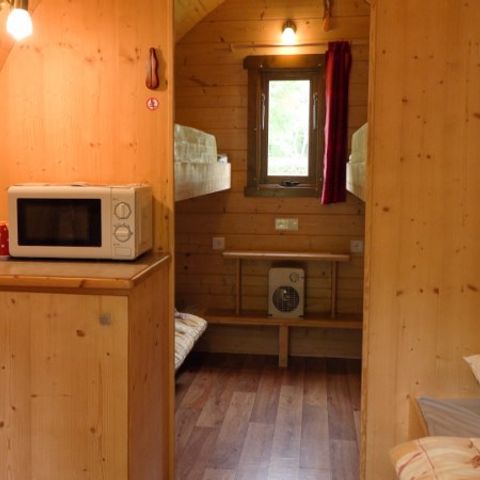 ALOJAMIENTO INUSUAL 5 personas - Familia Eco-Pod sin instalaciones sanitarias