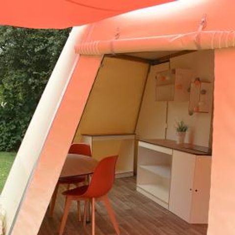 TENDA DA CAMPEGGIO 4 persone - Tipi di casa senza servizi igienici