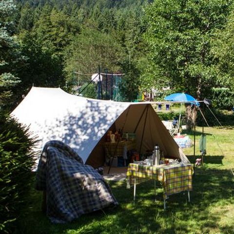 EMPLACEMENT - Forfait Confort (1 tente, caravane + 1 voiture ou camping-car / électricité 10A)