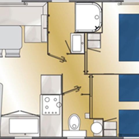 MOBILHEIM 4 Personen - Bergamo