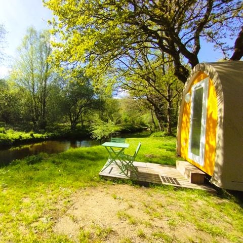 Bungalowtent 2 personen - Coco Sweet 11 m2 - 1 Slaapkamer - met overdekt terras / zonder sanitair