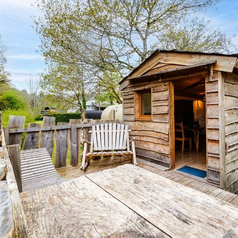 UNIEKE ACCOMMODATIE 2 personen - Cabane du Korrigan - zonder sanitair