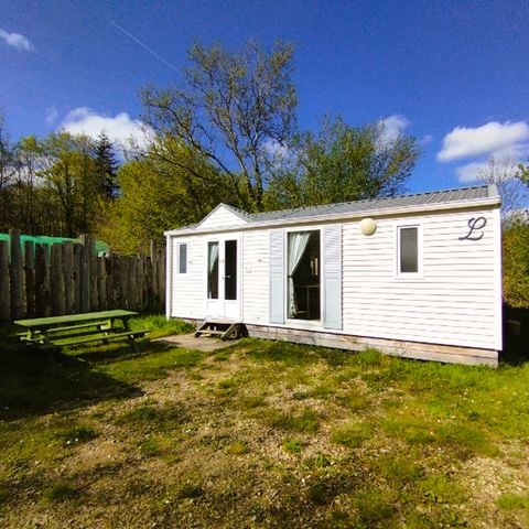 Stacaravan 4 personen - FLORES - 2 slaapkamers - zonder terras