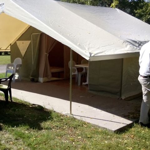 TENDA IN TELA E LEGNO 4 persone - TOILE LODGE senza servizi igienici