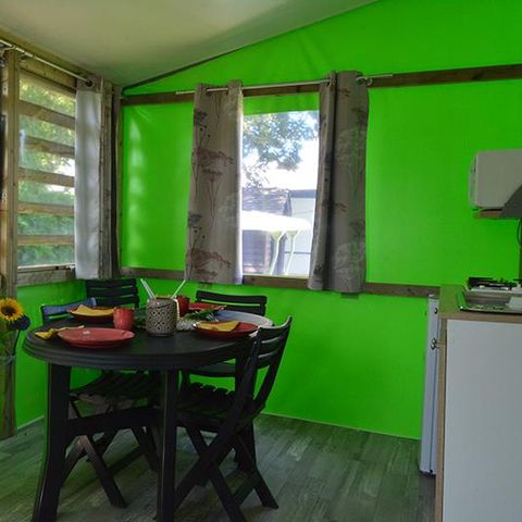 BungalowTent 4 personen - BALI 21m² - 2 kamers