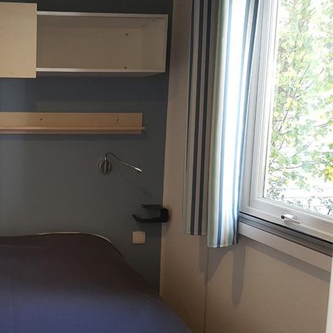 Mobilheim 2 Personen - Mobilheim CAHITA 17m² - 1 Schlafzimmer + überdachte Terrasse