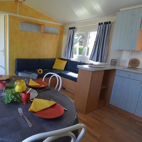 MOBILE HOME 4 people - Mobile home FLORES 31m² - 2 bedrooms + terrace