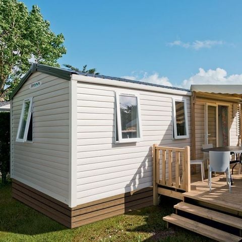 MOBILE HOME 6 people - BAHAMAS CONFORT 34m² - 3 bedrooms - Covered terrace - Dishwasher