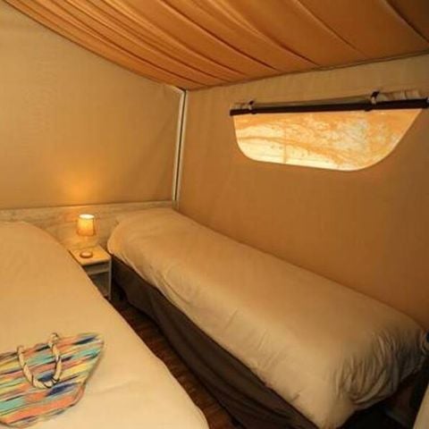 CANVAS AND WOOD TENT 4 people - Lodge Maassai - 2 rooms 4