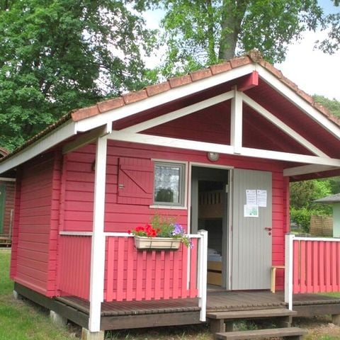 Chalet 4 personen - Chalet Mini - 1 slaapkamer (geen badkamer)