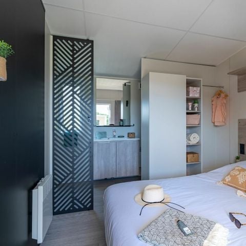 MOBILHOME 4 personnes - COTTAGE OTELLO 4p 2ch 2SdB PREMIUM