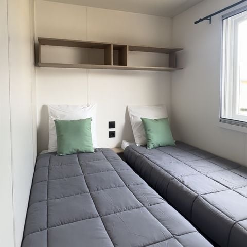 Stacaravan 6 personen - Comfort stacaravan 3 slaapkamers 6 personen