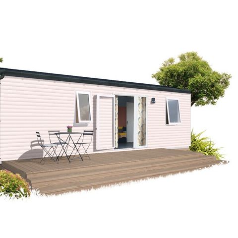 MOBILHOME 4 personnes - MOBIL HOME CONFORT + DIM       2 Chambres avec 2 salles de bain et 2 wc plaque induction lave vaisselle séchoir cheveux 