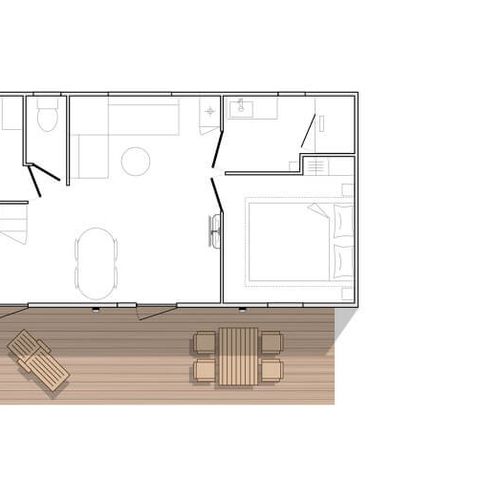 MOBILE HOME 4 people - 2 bedrooms O'Hara 844