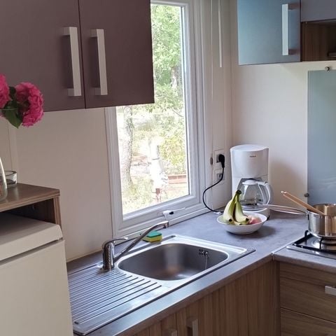 MOBILE HOME 6 people - Mobil home Standard 29m² (3bed - 6pers.) + Terrace + TV + air conditioning