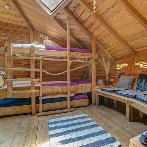 UNIEKE ACCOMMODATIE 5 personen - Cabane NAUTILUS 5p 2ch