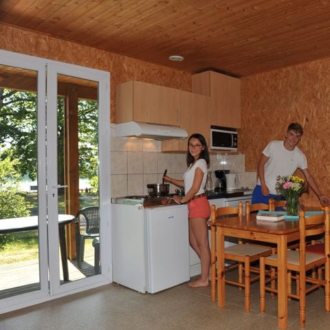 CHALET 6 personnes - Chalet standard 39m² - 2 chambres  / terrasse couverte