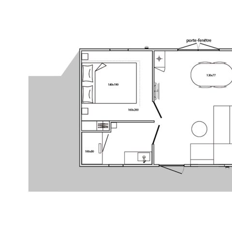 MOBILE HOME 4 people - MH2 30 sqm