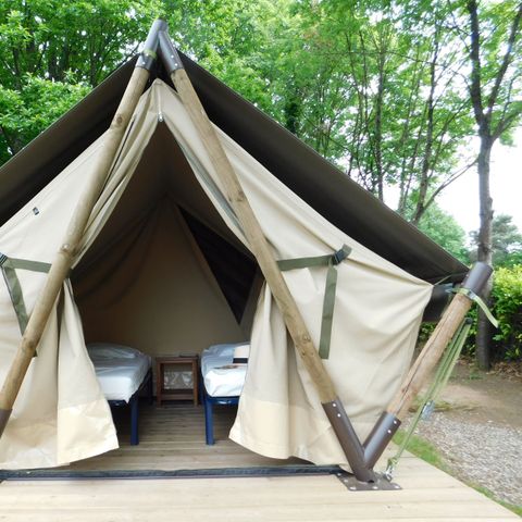 TENT 2 personen - Paaltent Moorea 1 slaapkamer