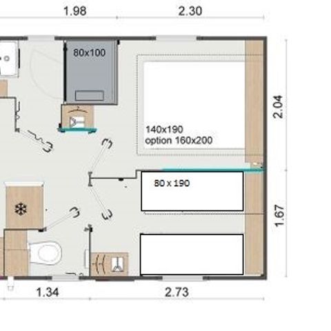 MOBILHOME 4 personnes - Vénus 