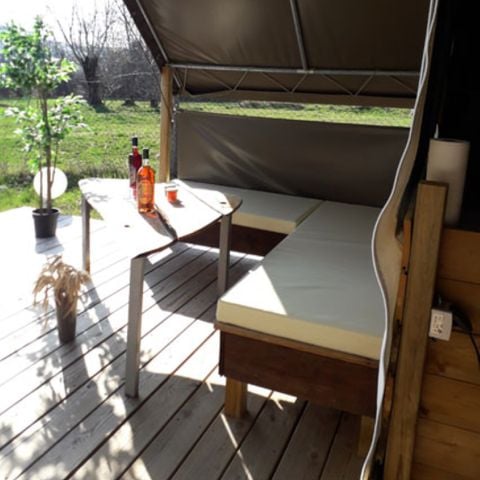 LODGE 5 persone - Tenda ecolodge Toile de Savel - 40 m2 - 2 camere da letto