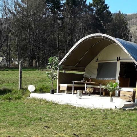 LODGE 5 persone - Tenda ecolodge Toile de Savel - 40 m2 - 2 camere da letto