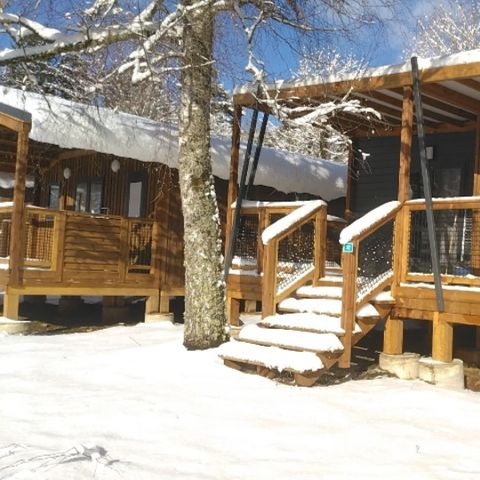 CHALET 4 persone - Chalet cannelle - 26,5 m2 - 2 camere da letto