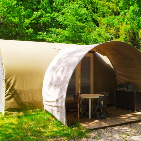 Bungalowtent 4 personen - Coco Sweet (geen sanitair, 2 kamers)