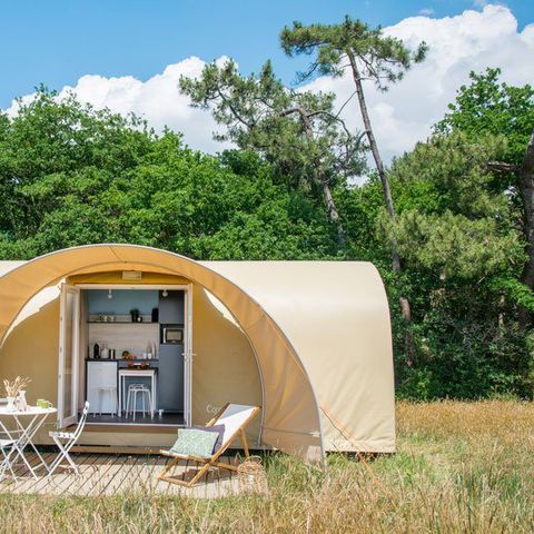 BUNGALOW TOILÉ 4 personnes - Coco Sweet (sans sanitaires, 2 Chambres)