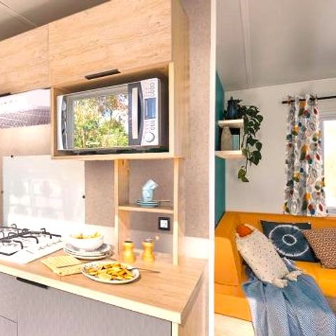 MOBILHOME 6 personas - Familia (3 habitaciones)