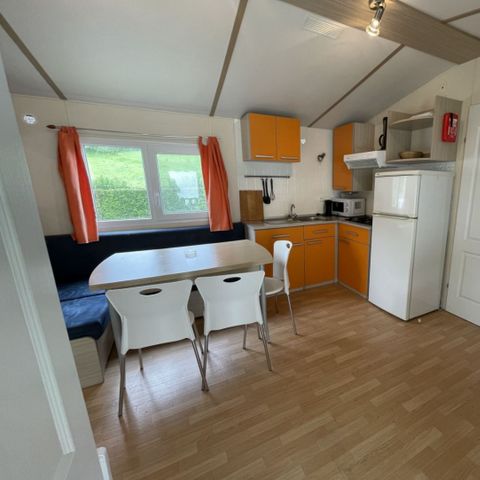 Stacaravan 6 personen - Klassiek - 3 slaapkamers 6