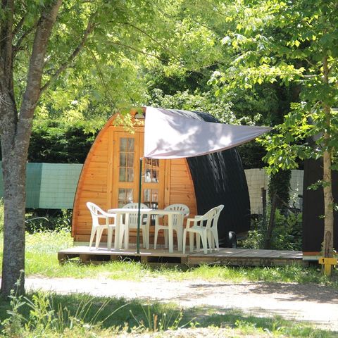 UNUSUAL ACCOMMODATION 6 people - DOUBLE POD without sanitary facilities