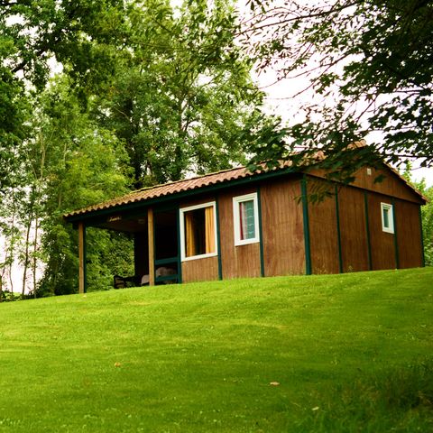 CHALET 5 Personen - Familien-Chalet aus Holz 28m² - 2 Zimmer Typ 2