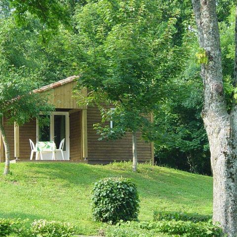 CHALET 4 Personen - Kleines Familienchalet aus Holz 24m² - 2 Zimmer Typ 1