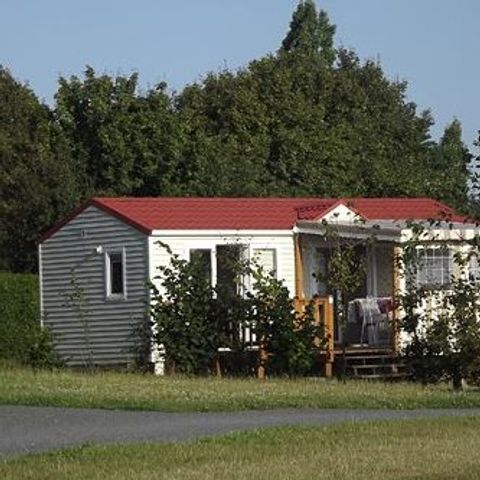 MOBILHEIM 4 Personen - ÜBERDACHTE TERRASSE