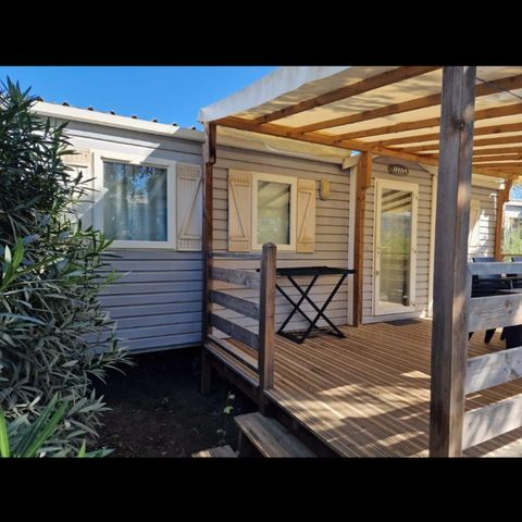 MOBILHOME 6 personnes - Confort + 3 chambres (avec climatisation)