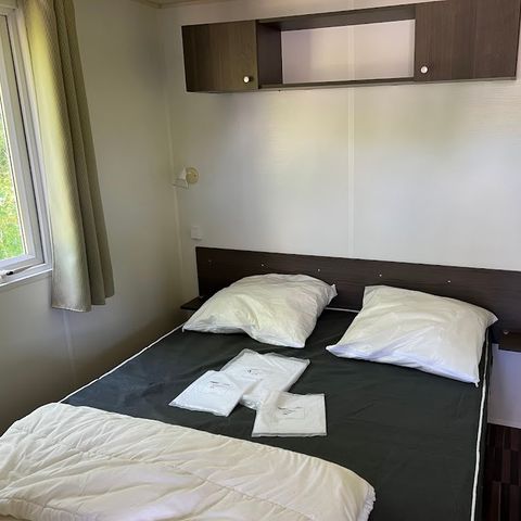 Stacaravan 7 personen - Premium stacaravan - 3 slaapkamers (max. 6 volwassenen + 1 kind) optie airconditioning