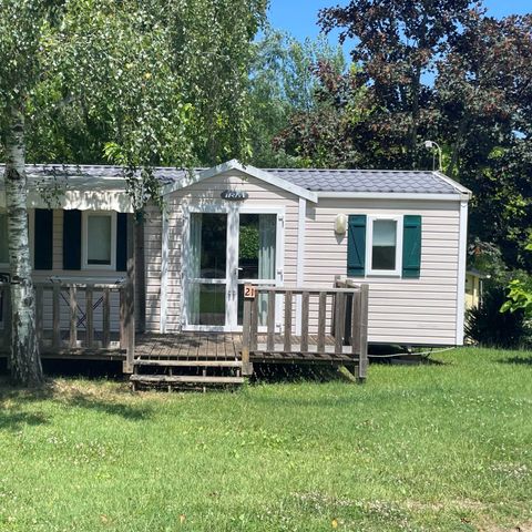 MOBILHOME 6 personnes - IRM 3 chambres avec terrasse semi couverte