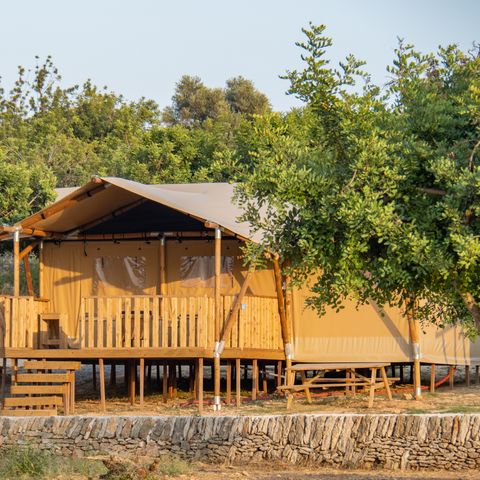 SAFARIZELT 5 Personen - SAFARI LODGE 2Zi 5Pers