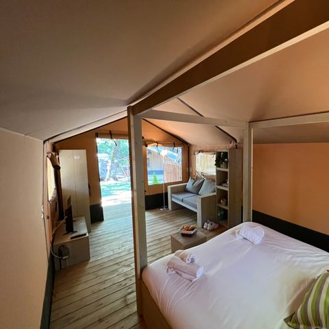 TIENDA DE LONA Y MADERA 2 personas - Glamping Jare