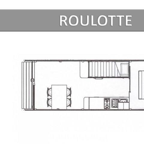 UNUSUAL ACCOMMODATION 4 people - ROULOTTE. ECO