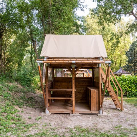 HÉBERGEMENT INSOLITE 2 personnes - Bivouac AVEC literie.