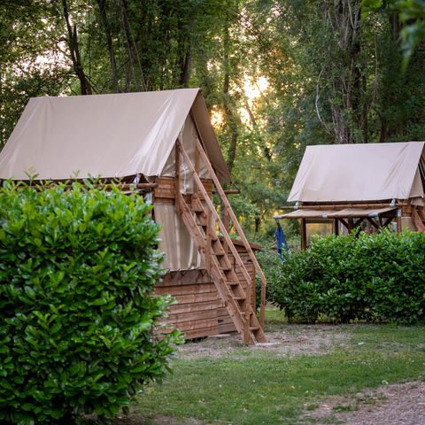 UNIEKE ACCOMMODATIE 2 personen - Bivak MET beddengoed.